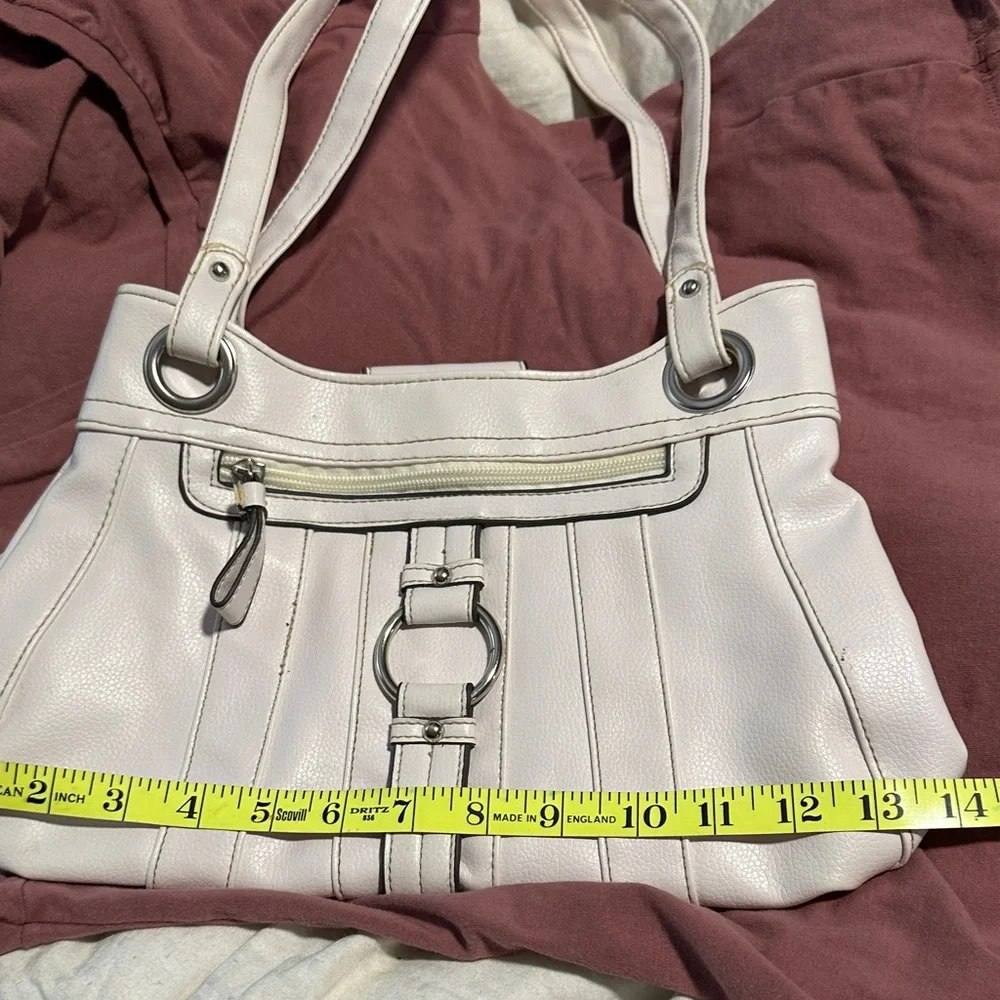 Croft & Barrow Cream Shoulder Bag
